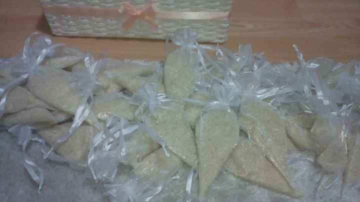 Saquinhos de arroz.. - 1