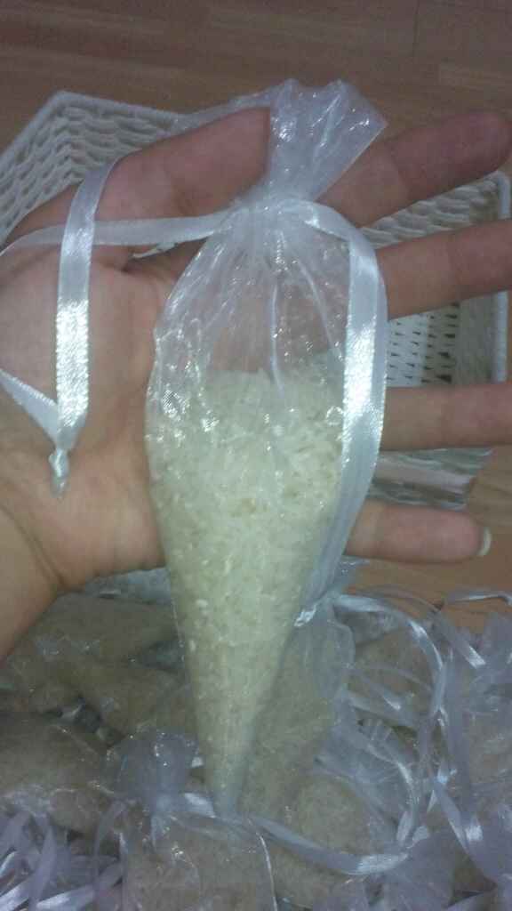Saquinhos de arroz.. - 2