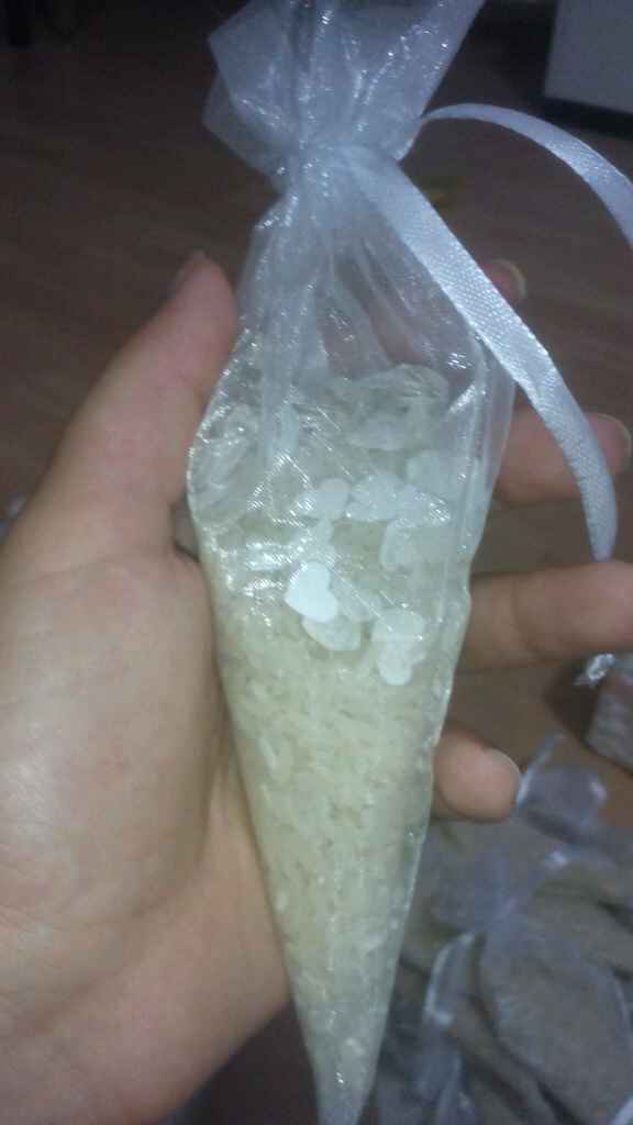 Saquinhos de arroz.. - 4