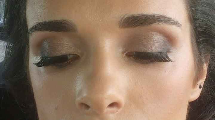 Prova cabelo e maquilhagem... - 4