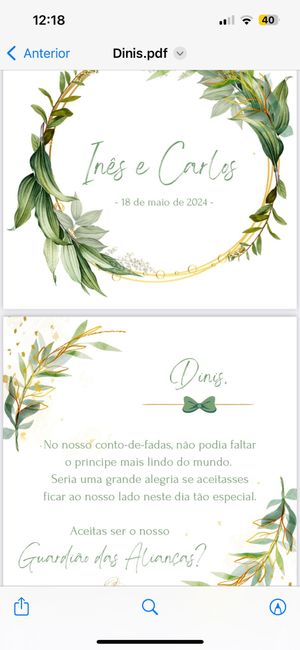 Menino das alianças - 1
