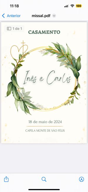 Vão fazer missais ? 1