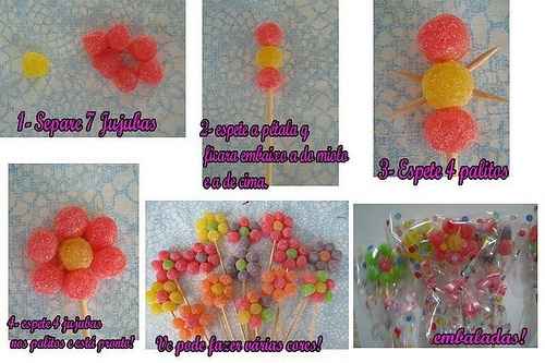 gomas em flor 