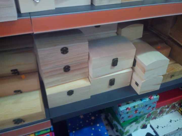caixinhas de madeira