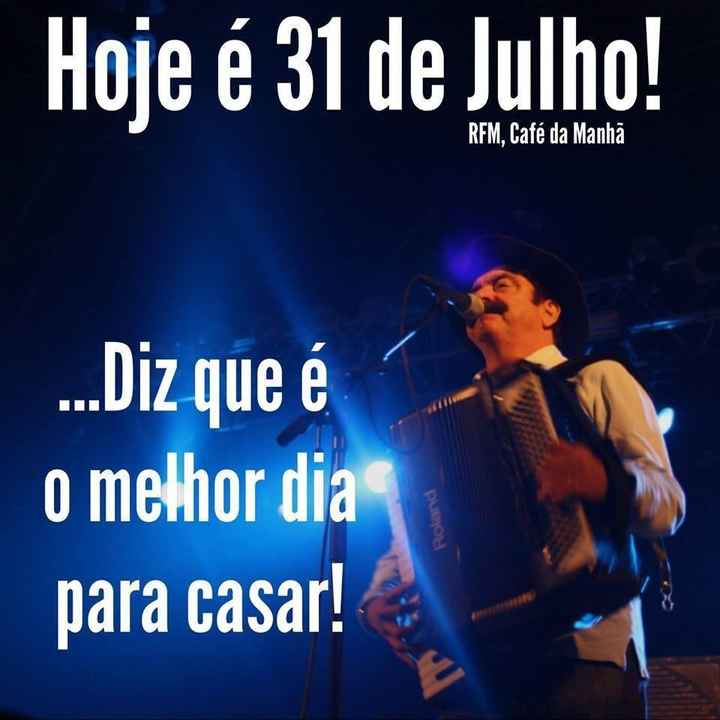 Qual é o melhor dia para casar?