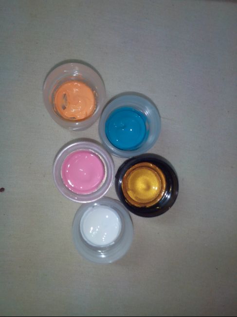 As cores do casamento