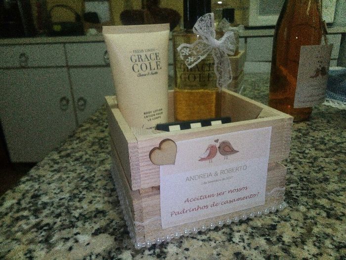 Convites para padrinhos de casamento - 4