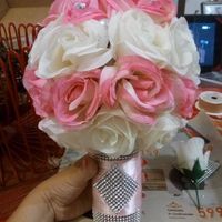 Bouquet em rosas artificias