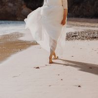 Noiva na praia