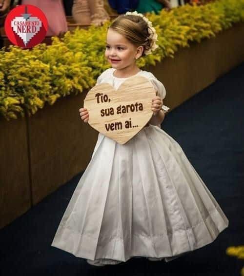 Frases para daminhas e pajens - 1