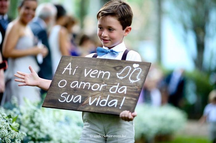 Frases para daminhas e pajens - 4