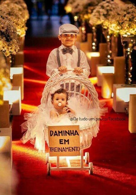 Frases para daminhas e pajens - 6