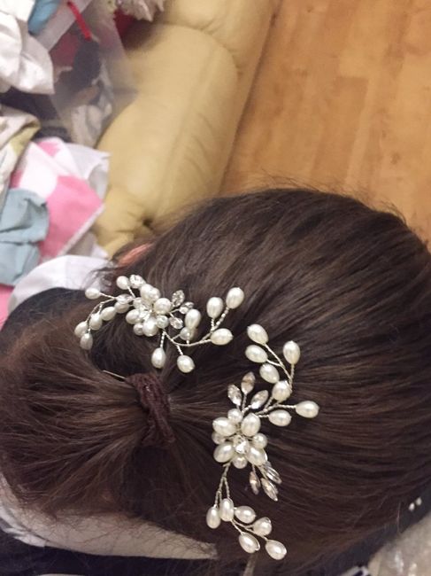 Acessório de cabelo para damas de honra - 2