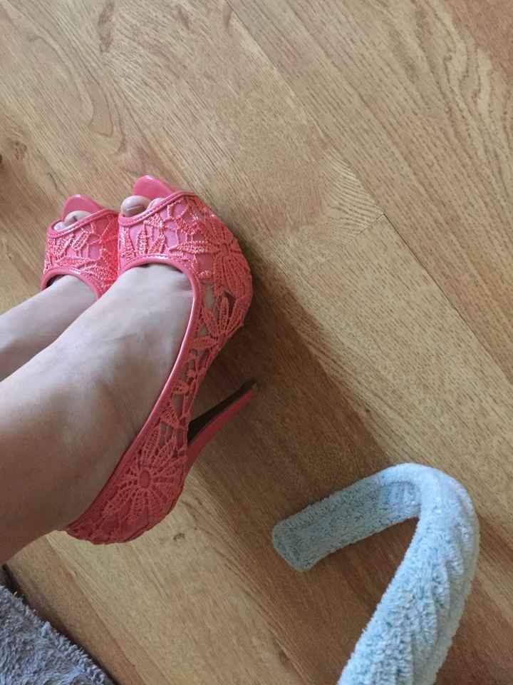 Sapatos coral - 1