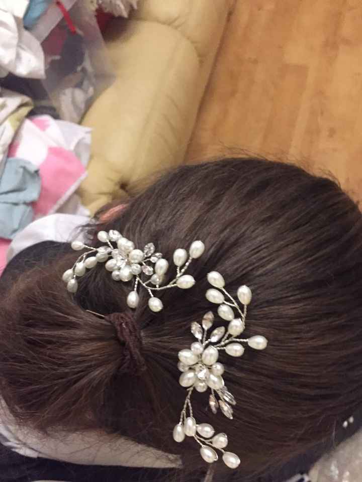Acessório de cabelo para damas de honra - 2