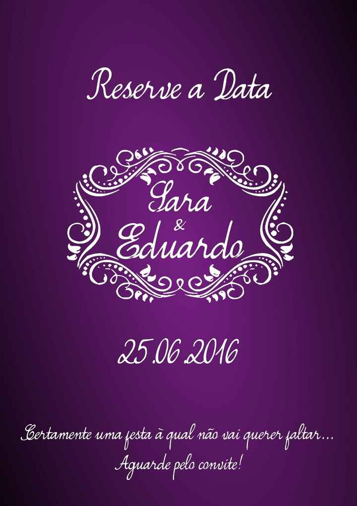 Save the date