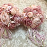 Bolas flores alianças