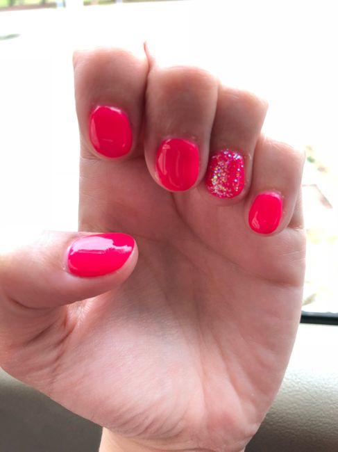 unhas da noiva - 1