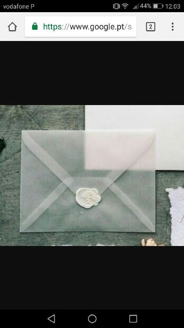 Envelopes para convites 1