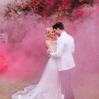 Outubro é rosa 💕 smoke bomb - 2