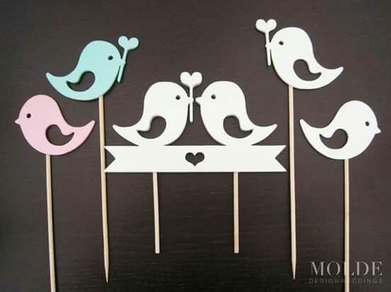 Inspirações love birds - 17