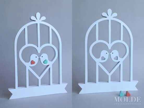Inspirações love birds - 18