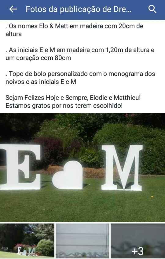 Nomes em madeira - 2