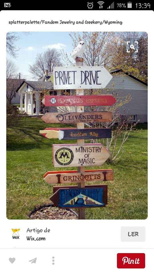 Placa de jardim -  onde comprar!? - 1