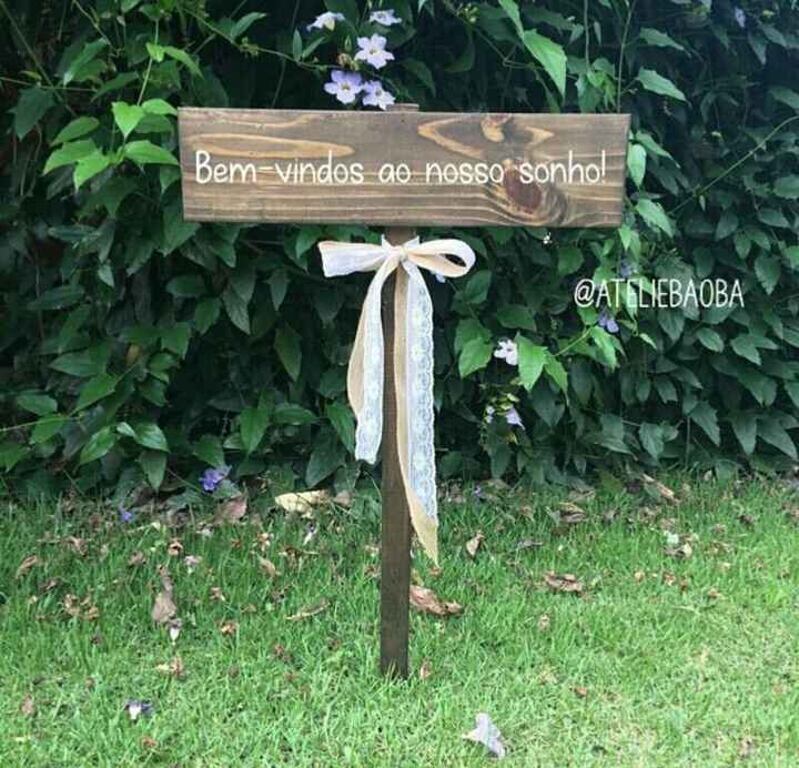 o que dizer na placa de Boas Vindas - 4