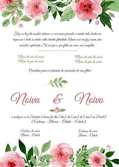 Frase para inicio de convite - 7