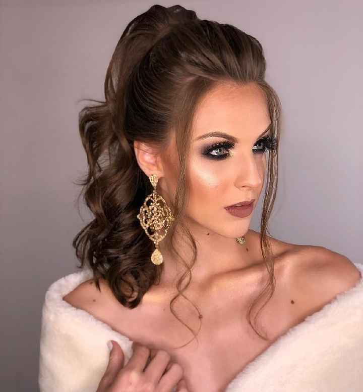 Penteado para noiva - rabo de cavalo - 1