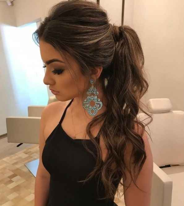 Penteado para noiva - rabo de cavalo - 3