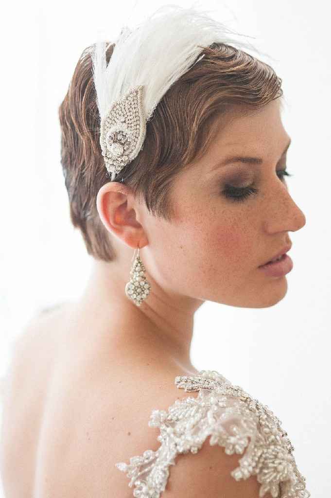 Penteado de noivas - penas - 4