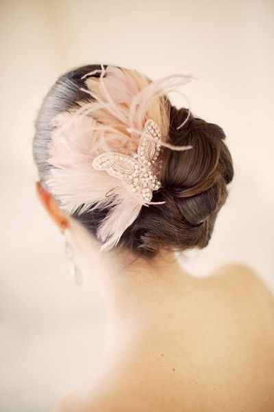Penteado de noivas - penas - 11