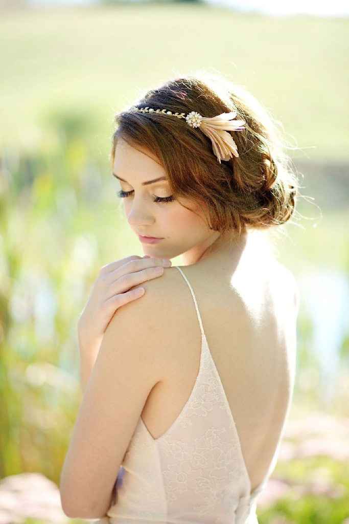 Penteado de noivas - penas - 13