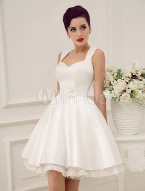 Vestidos de noiva em cetim 6