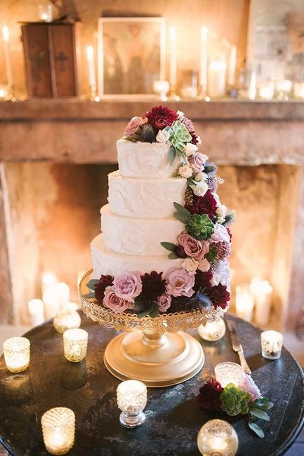 Bolo 🎂 para Casamento no Outono 🍂 15