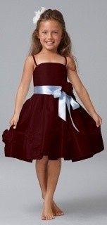 Meninas das alianças - Vestidos Bordeaux 8