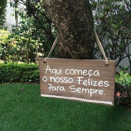 o que dizer na placa de Boas Vindas - 2