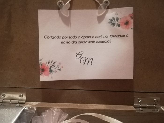 Lembranças padrinhos e pais - 6