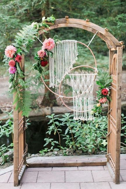 Casamento boho-macramé - 13