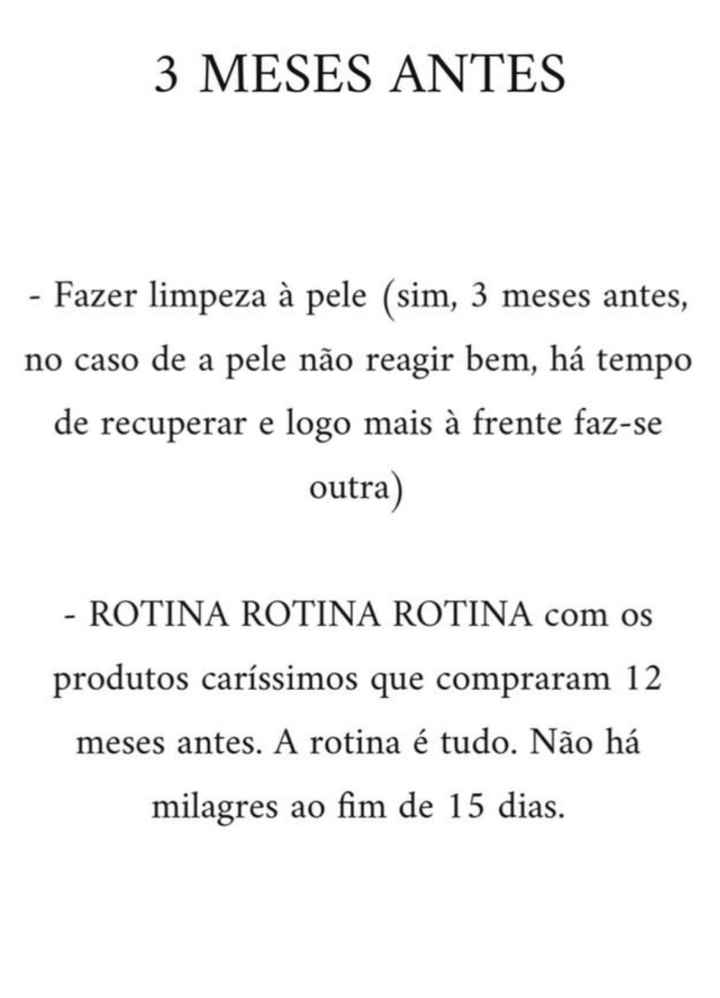 Dicas de preparação para o grande dia - 3