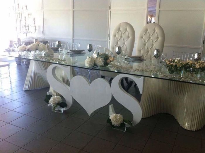 Casamento dourado e branco - 2