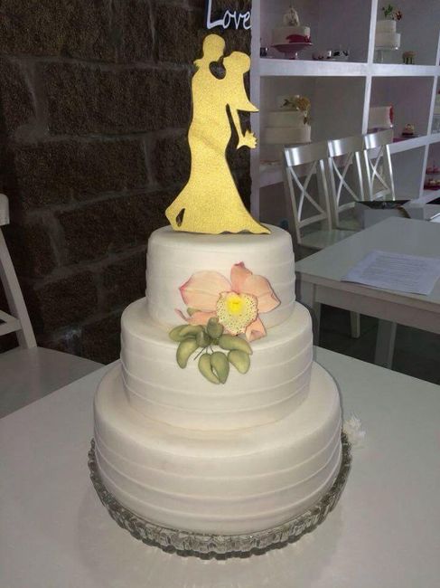 Casamento dourado e branco - 9