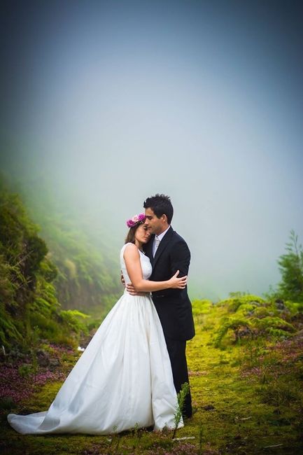 No nevoeiro da Lagoa do Fogo