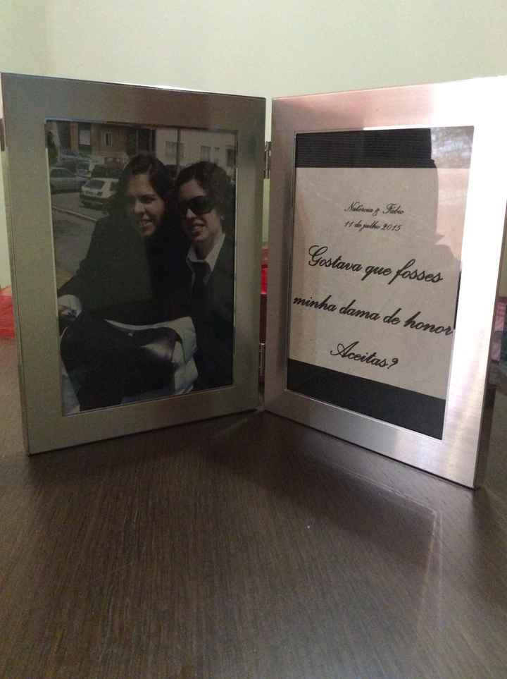 Convite dama-de-honor