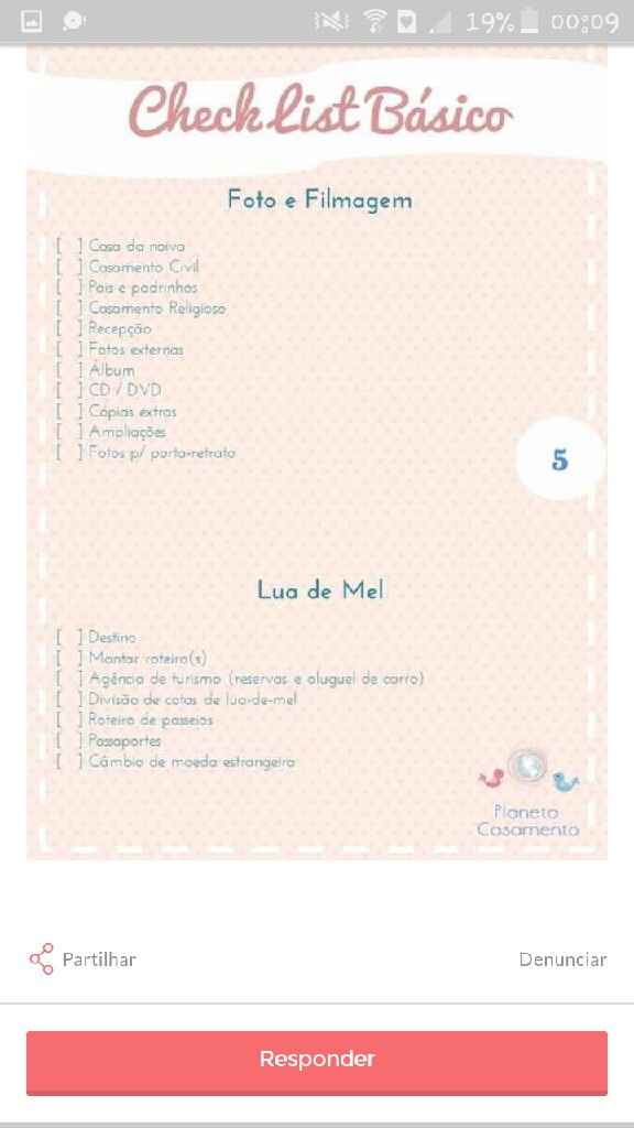 Checklist - 5