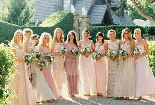  Damas de honor-cor de 🎀 - 4