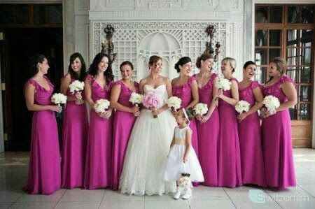  Damas de honor-cor de 🎀 - 7