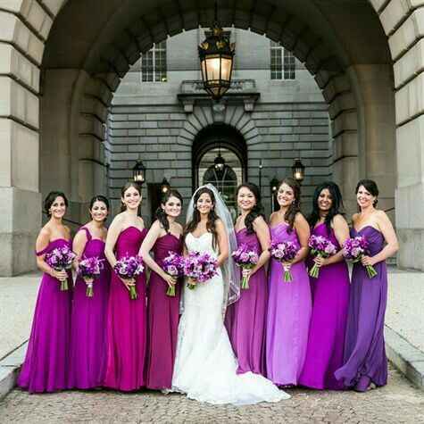  Damas de honor-cor de 🎀 - 17